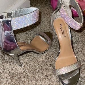 Rhinestone heels